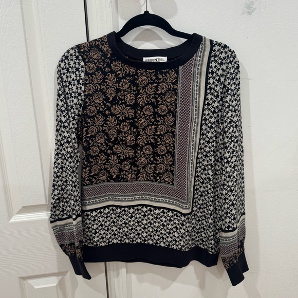Essentiel Antwerp Silk Shirt - Picture 1 of 7